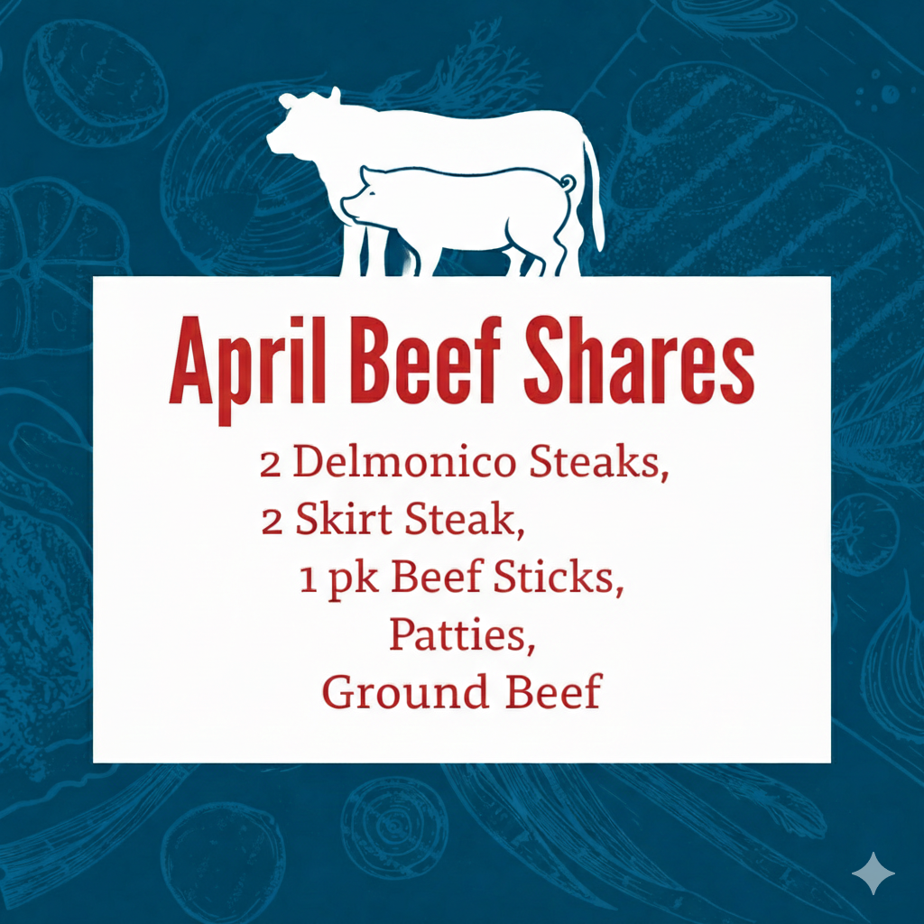 This months beef share