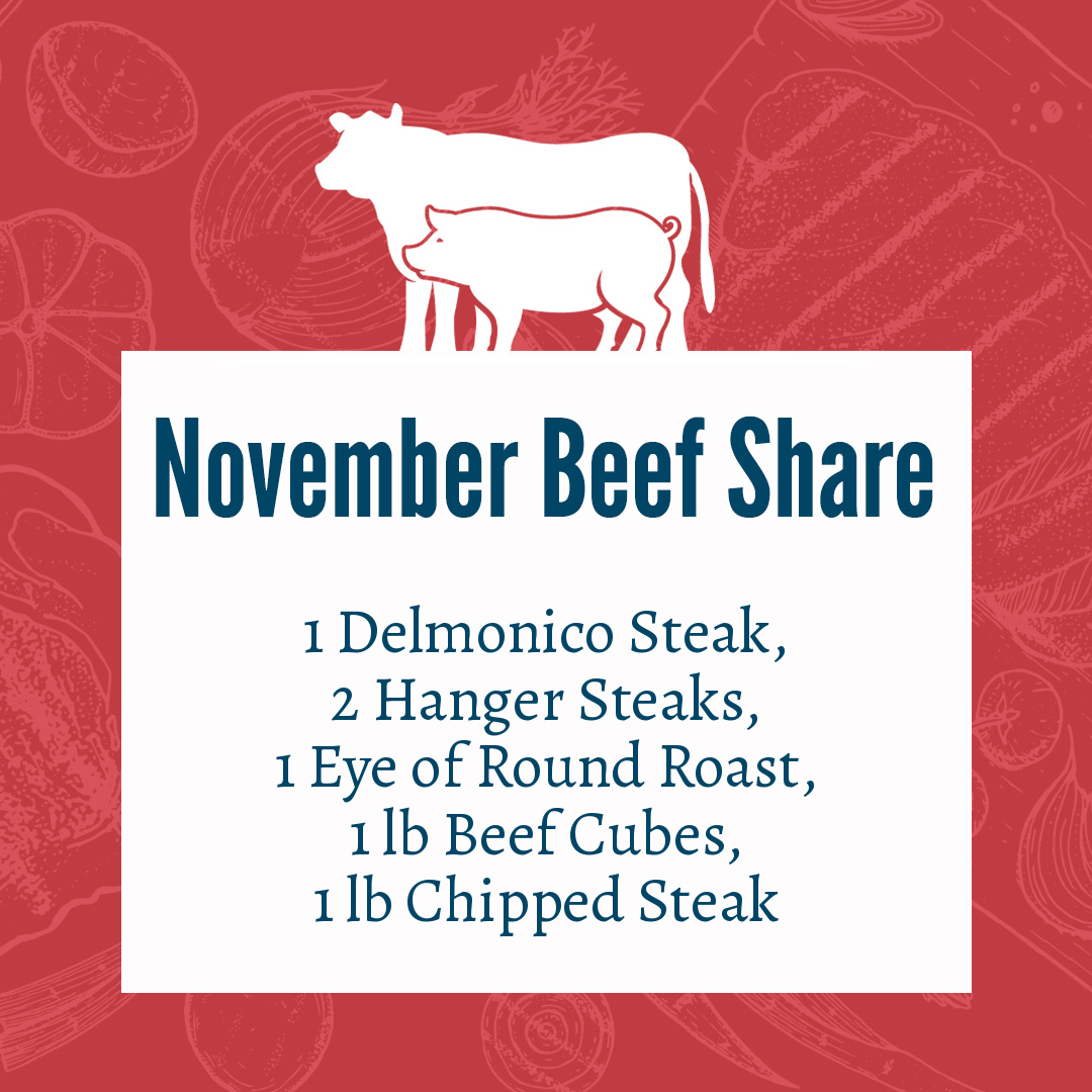 This months beef share